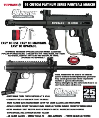 tippmann 98 custom paintball gun​