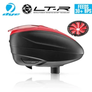 dye ltr rotor black/red
